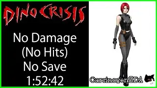 Dino Crisis Walkthrough NO DAMAGE NO SAVES Best Ending (