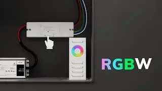 Installazione centralina per striscia LED RGBW | Telecomando Touch