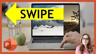 PowerPoint Swipe Effect Inside a Laptop/Tablet/Phone Screen | Step by Step Tutorial