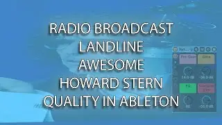 Get that RADIO SOUND in ABLETON! (download in desc!)