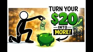 How to Save Money When You’re Broke: The $20 Rule (2025 Guide)