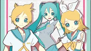 【初音ミク・鏡音リン・鏡音リン】mikuparu【オリジナル曲】