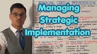 Managing Strategic Implementation - A Level Business