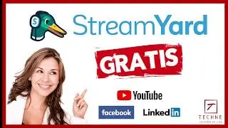 Como transmitir para Facebook ou Youtube gratis usando StreamYard | Tutorial | Techne Soluções
