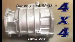 Scout ii - DIM DIY How To Add 4x4 Extension to 2001 Dakota overdrive 46re 2x and make it Heavy Duty