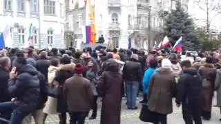 Крым. Действия российских военных на полуострове 01.03.2014