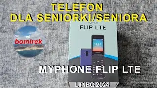 #320  Telefon dla seniorki/seniora - myPhone FLIP LTE z @agatabodkuchni