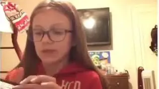 Girl Trying To Film YouTube Video Is Interrupted By The Clapping Of Her Asleep Bro’s Cheeks
