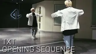 TXT - OPENING SEQUENCE Dance Tutorial Русский Туториал