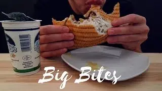 ASMR Eating Doner Kebap in Restaurant Mukbang (EATING SOUNDS) - Big Bites | eaTINGles 🥙