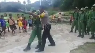DUBBING INDRAMAYU belajar gerak jalan😂