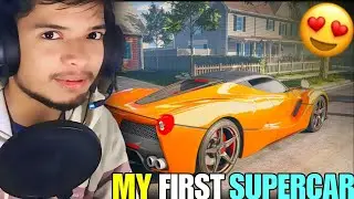 BUYING MY FIRST SUPERCAR - ESTATE AGENT SIMULATOR GAMEPLAY IN HINDI