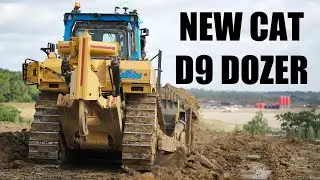 Cat D9 dozer Collins Earthworks