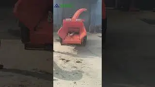 🌱wood branch crusher | remote-controlled #woodcrusher #woodworking #remotecontrol #automobile