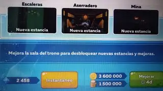 MEJORA SALA DE TRONO AL NIVEL 9 | HUSTLE CASTLE