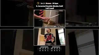 Back To Basics: 6. Inverted Flam Double Stroke Roll / Left Lead 
