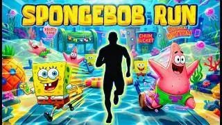 SPONGEBOB RUN 🍍| Bikini Bottom Chase | Immersive Interactive Warm Up | Fitness Workout