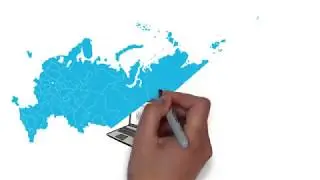 Рисованное видео для детского конкурса Гимн России