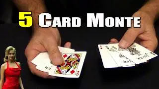5 Card Monte? (Card Trick) ~ An In-Depth Tutorial