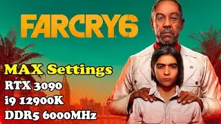 FAR CRY 6 Gameplay Walkthrough 4K 60FPS (No Commentary) RTX3090 / i9 12900K / DDR5 6000MHz