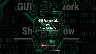 gui framework in python 