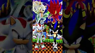 Sonic and Shadow VS Nazo  and Seelkadoom All Forms 