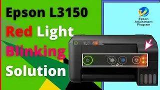 Epson L3150 All lights Blinking Solution | Service Required [January 2024]
