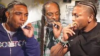 Zias & B Lou Get High For The First Time With Snoop Dogg! (BAD IDEA..)