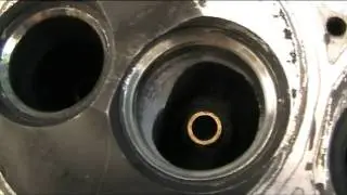 Volvo Diesel Engine head porting : grinder time /2