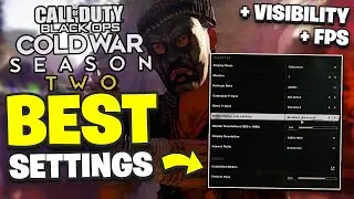 BEST Cold War SETTINGS (PC SEASON 2) - BEST Settings For FPS And Visibility