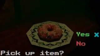 PS1 horror Style Donut Render #blender3d #donut