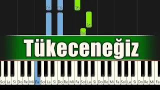 Sezen Aksu - Tükeneceğiz - Piyano - Akor Eşlikli