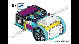 First LEGO League FLL Masterpiece advanced driving base robot