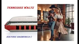 Tennessee Waltz, Country music, Diatonic Harmonica C + tabs