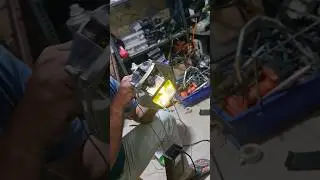 company headlight and desi Jugaad headlight how to LED light install and Okaya fast electric scooter