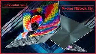 N-one NBook Fly Laptop With Core i7-10750H and Dual Screen