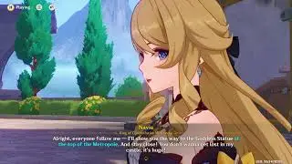 Navia's Bombastic Side Eye Cutscene #genshinimpact