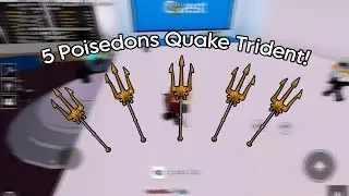 Playing with 5 Poseidon's Quake Tridents Users in Roblox Pick a Side!