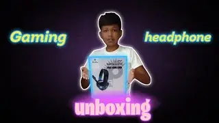 gaming headphone unboxing   #viralvideo#minecraf #gaming#freefire #gta #tutorial