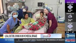 WJLA: Local Doctors Joining In On VHC Medical Brigade