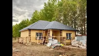 Одноэтажный Дом "4" 118 м2: 2 спальни 2 санузла отдельная кухня кухня и зал 2.050.000 руб
