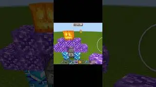 defence robot for killing zombie in Minecraft #minecraft #mc