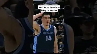 Walker Kessler swats Zach Edey and Edey yams it on him! NBA Summer League #nba #hoops #highlights