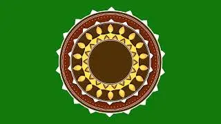 MANDALA IN MOTION | GREEN SCREEN MANDALA | RANGOLI DESIGN | FREE