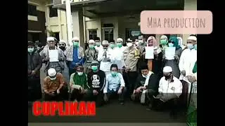Berita!! MENGEJUTKAN. polsek pandeglang di datangi!! RIBUAN SANTRI DAN ULAMA ! Kami siap di penjara