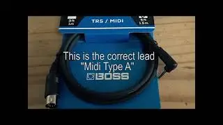 Roland J-6 played from external Midi Keyboard