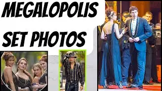 MEGALOPOLIS Set PHOTOS, Ancient Rome and NEW ROME Costuming and architecture