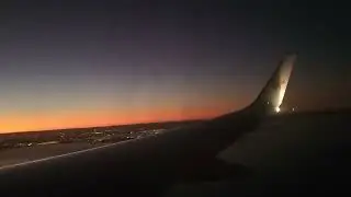 Virgin Australia B737-700 sunset landing into Sydney (SYD/YSSY) (July 2023)