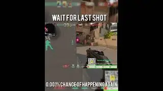 Wait for the Last Shot...EPIC 0.00000001% CHANCE #valorant