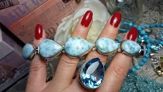 АКВАМАРИНЫ 💎, ТОПАЗЫ 💎, ЛАРИМАРЫ 💎, ЛЮБЫМЫЕ КАМНИ В ДУЭТАХ И БЕЗ 💙💦💎🎁